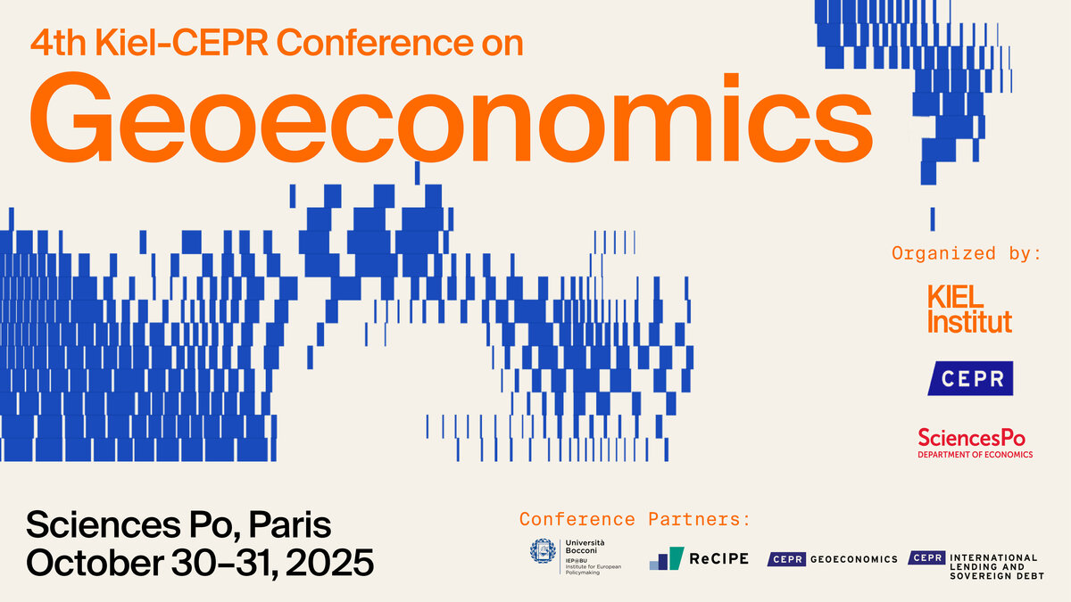 4th Kiel-CEPR Conference on Geoeconomics - Kiel Institute
