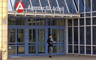 Eingang Agentur für Arbeit