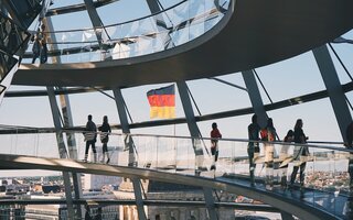 Reichstagskuppel von innen