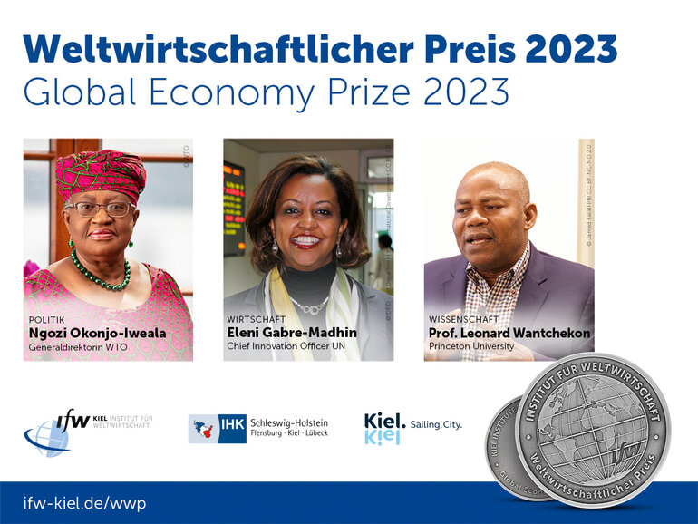 Preisträgerinnen und Preisträger Weltwirtschaftlicher Preis 2023