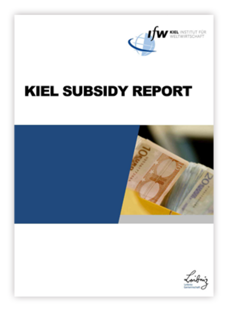 Cover Kiel Subsidy Report