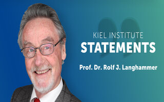 Prof. Dr. Rolf J. Langhammer - Kiel Institute Statements