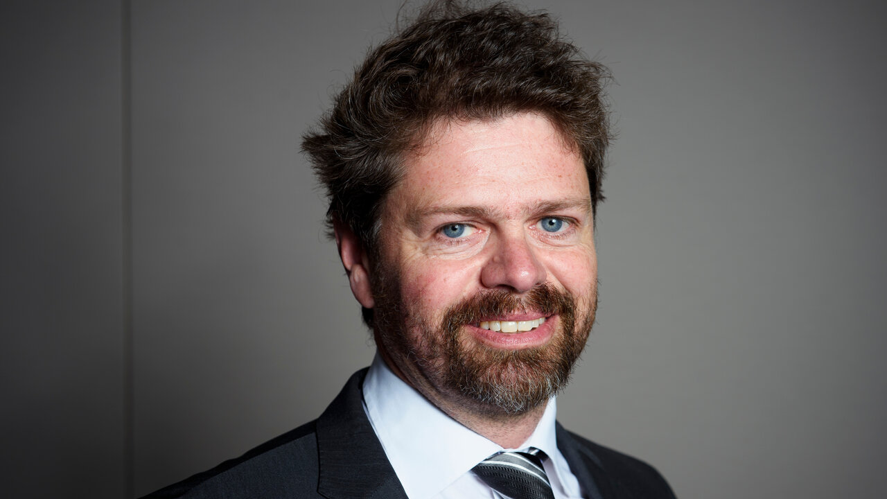 Portrait Picture of Kiel Institute Research Director Wilfried Rickels