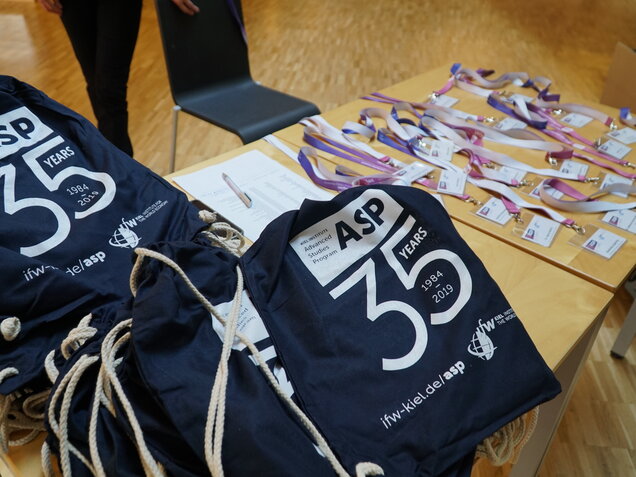 ASP Welcome table