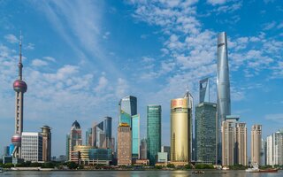 Skyline of Shanghai