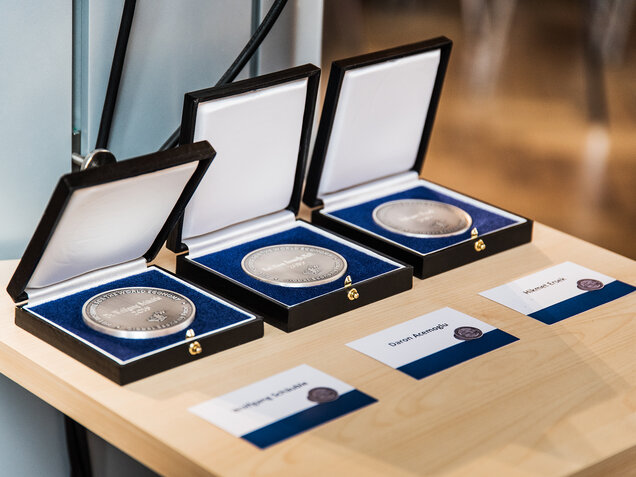 Global Economy Prize Medallions 2019