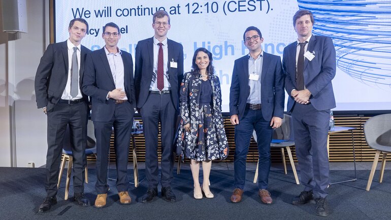 Group picture of the 2024 Kiel Institute Excellence Awards in Global Economic Affairs winners.