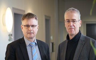 Stefan Kooths und Holger Görg (von links)