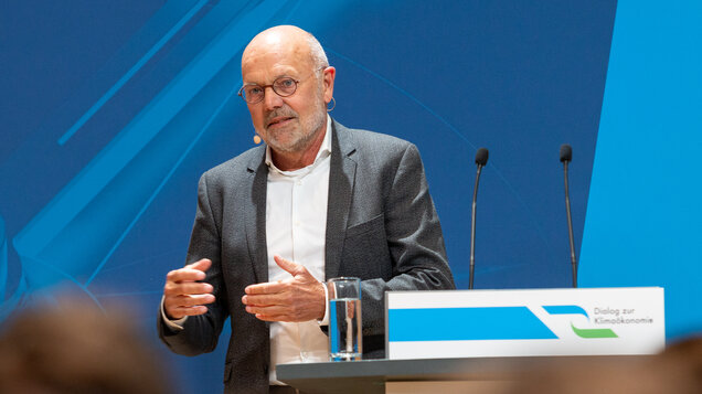 Gernot Klepper gibt einen Rückblick auf den Förderschwerpunkt