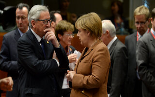 Merkel und Junker